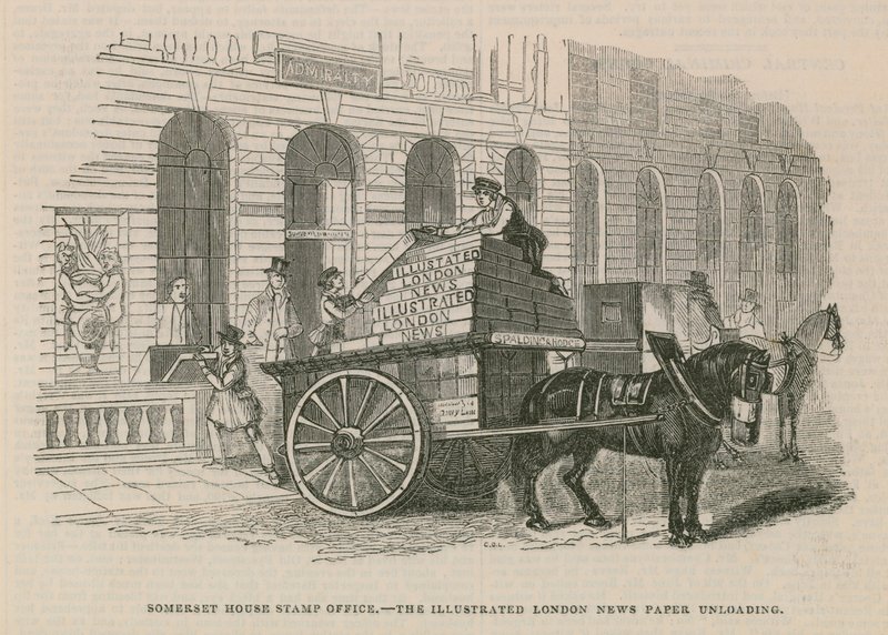 Somerset House Stamp Office av English School