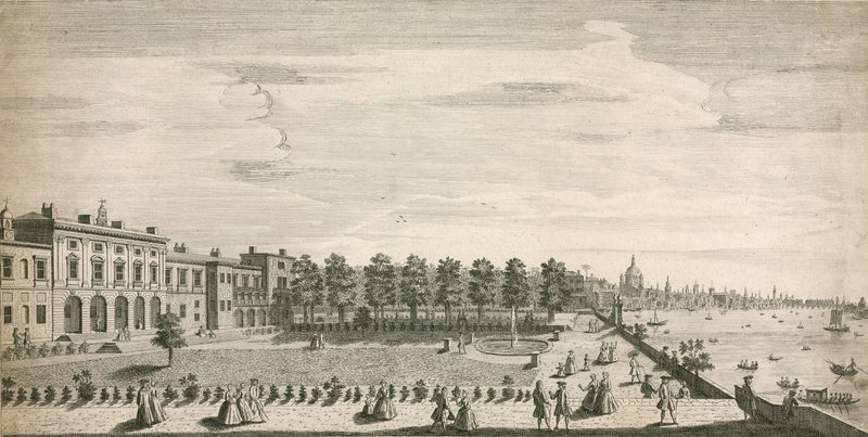 Somerset House, The Strand, London av English School