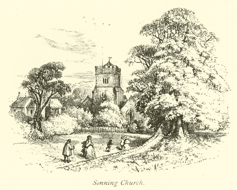 Sonning kirke av English School
