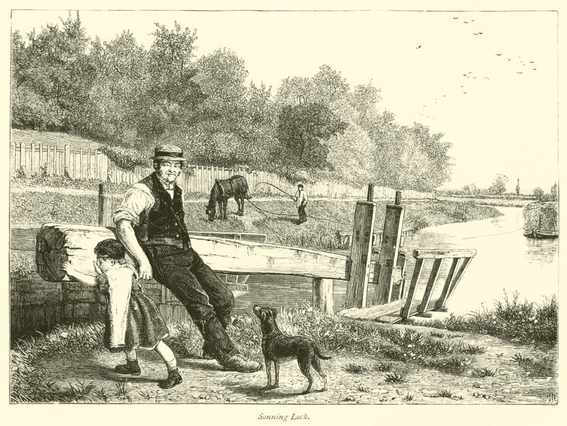 Sonning Lock av English School
