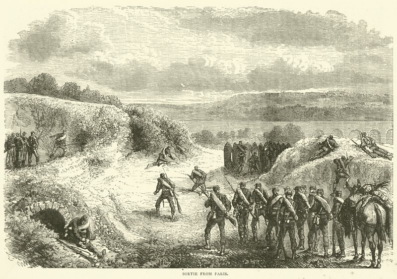 Sortie fra Paris, oktober 1870 av English School