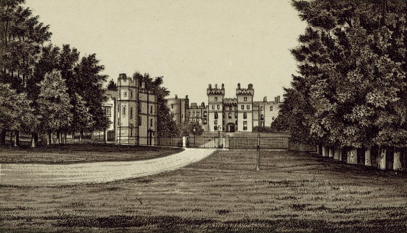 Sørfronten, Windsor Castle av English School