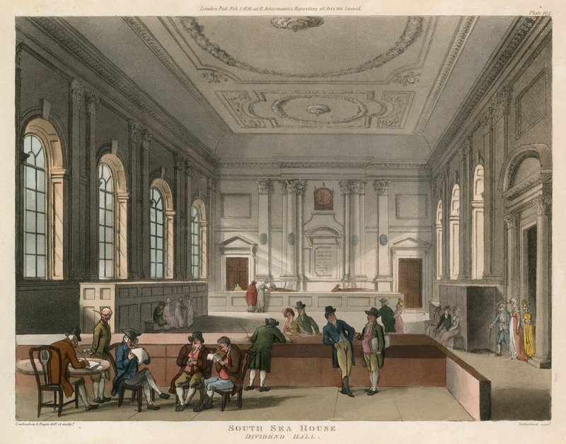 South Sea House, London, delt hall av English School