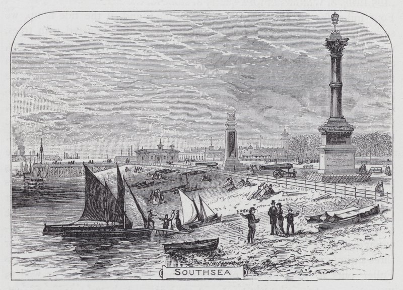 Southsea (gravering) av English School