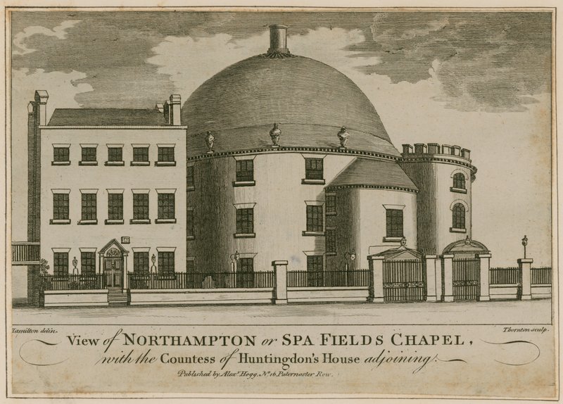 Spa Fields Chapel, Clerkenwell av English School