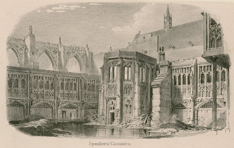 Høyttalere Cloisters, Westminster Palace av English School