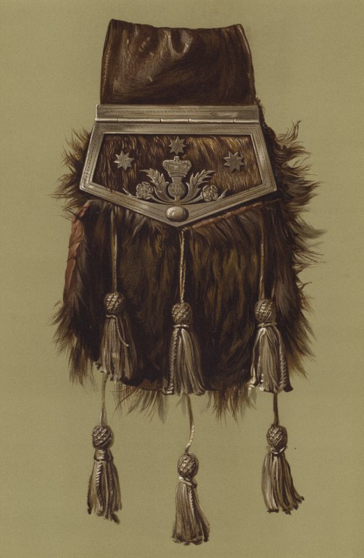 Sporran (chromolitho) av English School
