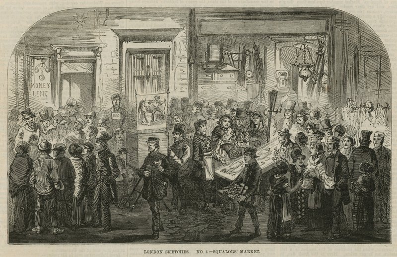 Squalors Market, St Luke, London av English School