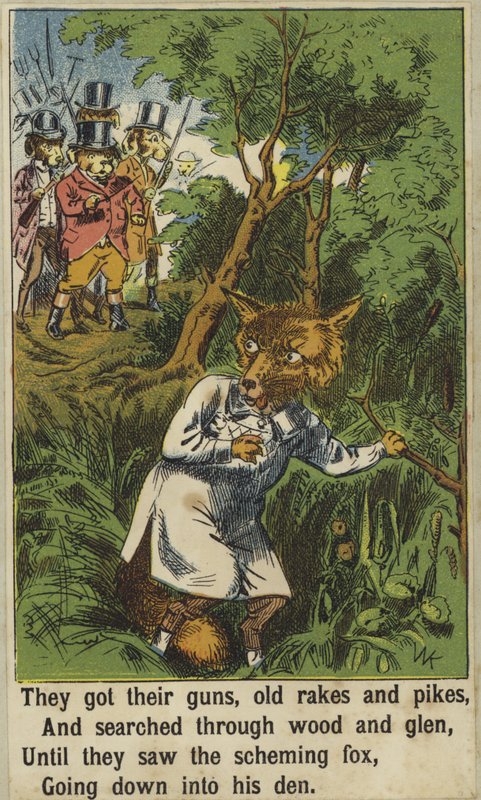 Squire Bull and the Fox av English School