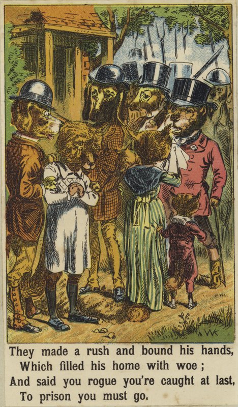 Squire Bull and the Fox av English School