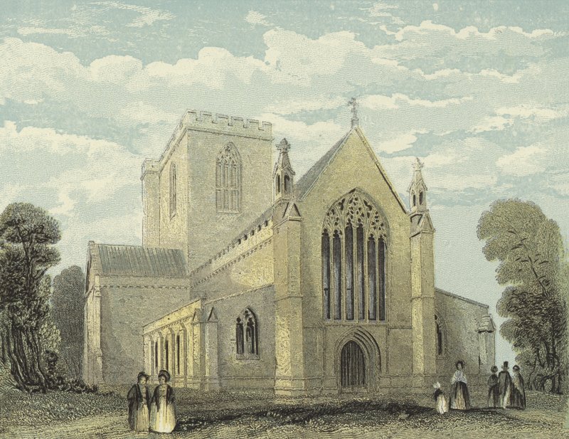 St Asaphs Cathedral, West End av English School