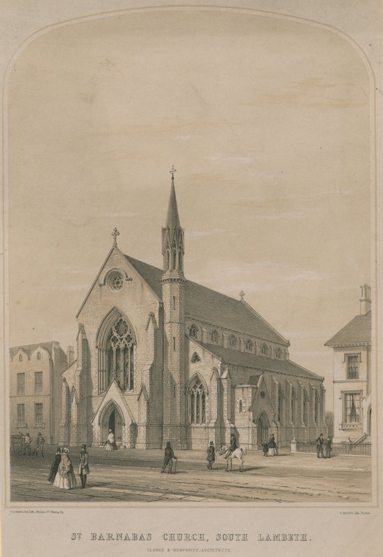 St Barnabas kirke, South Lambeth av English School