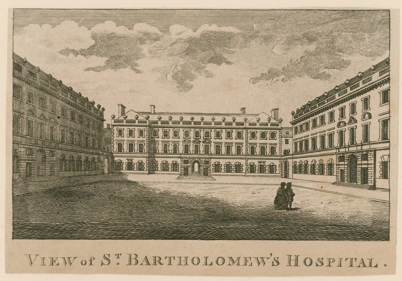 St Bartholomews Hospital, Smithfield. av English School