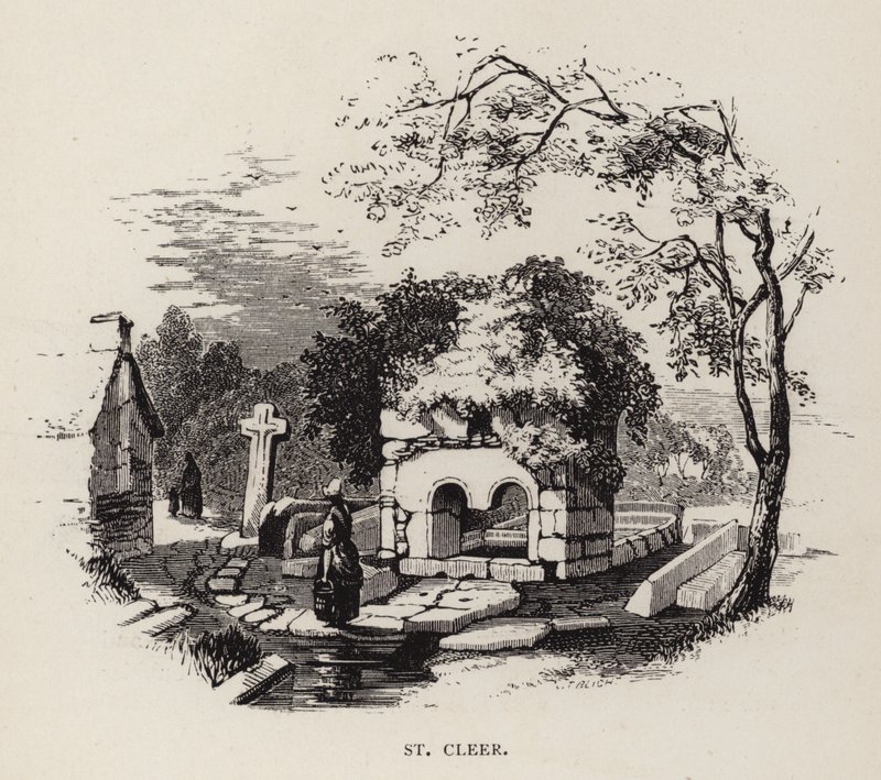 St Cleer (gravering) av English School