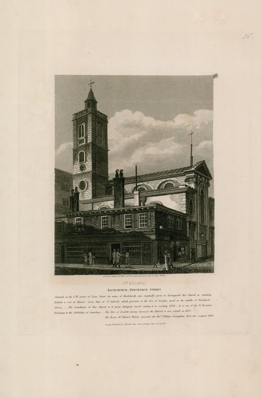 St Dionis, Backchurch, Fenchurch Street av English School