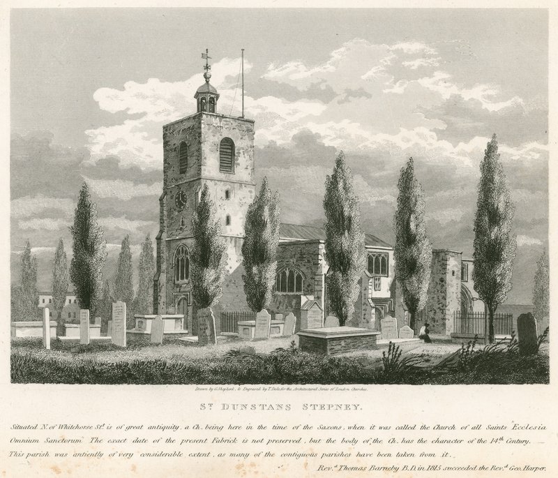 St Dunstans, Stepney, London av English School