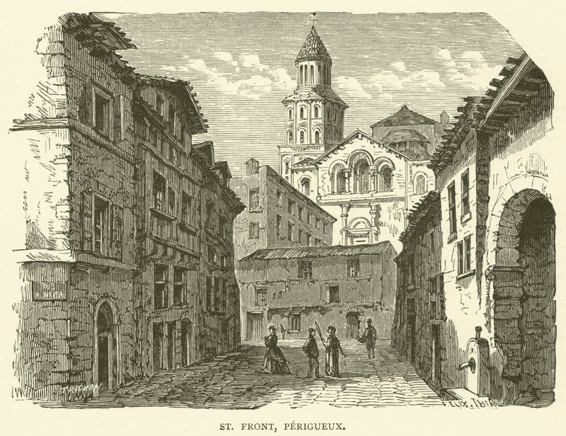 St Front, Perigueux (gravering) av English School