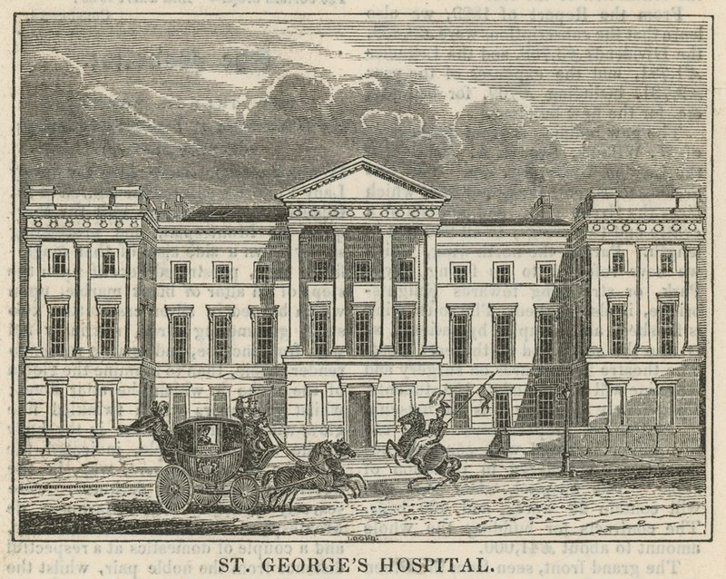 St Georges Hospital, London av English School