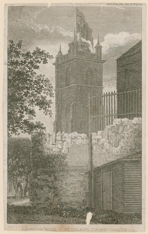 St Giles, Cripplegate, London av English School