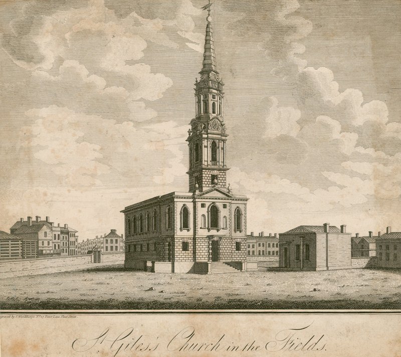 St Giles in the Fields, London av English School