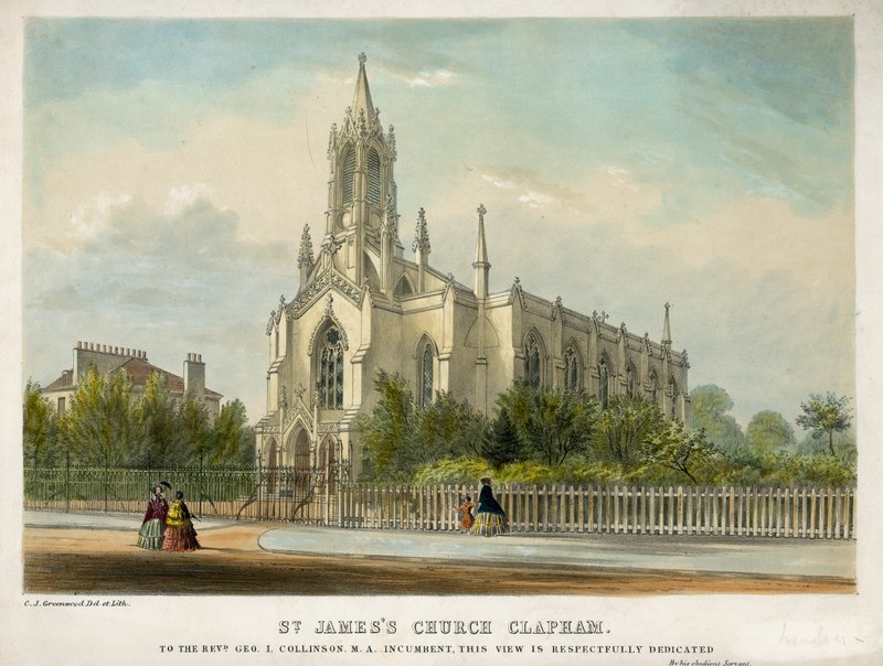 St James Church, Clapham av English School