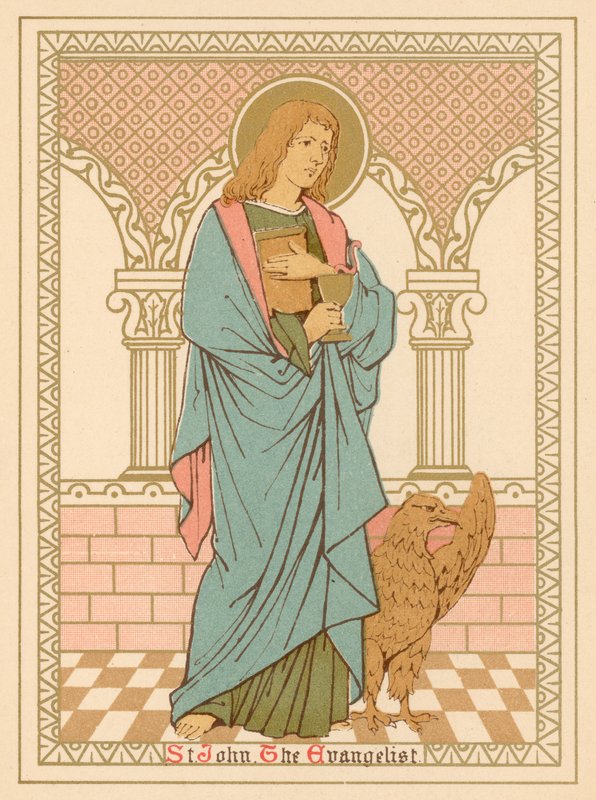 Evangelisten Johannes av English School