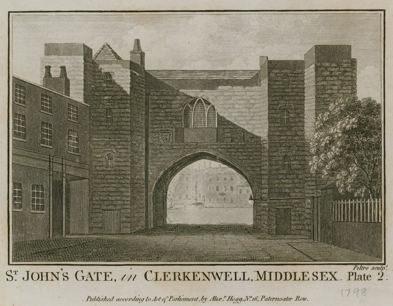 St Johns Gate, Clerkenwell av English School