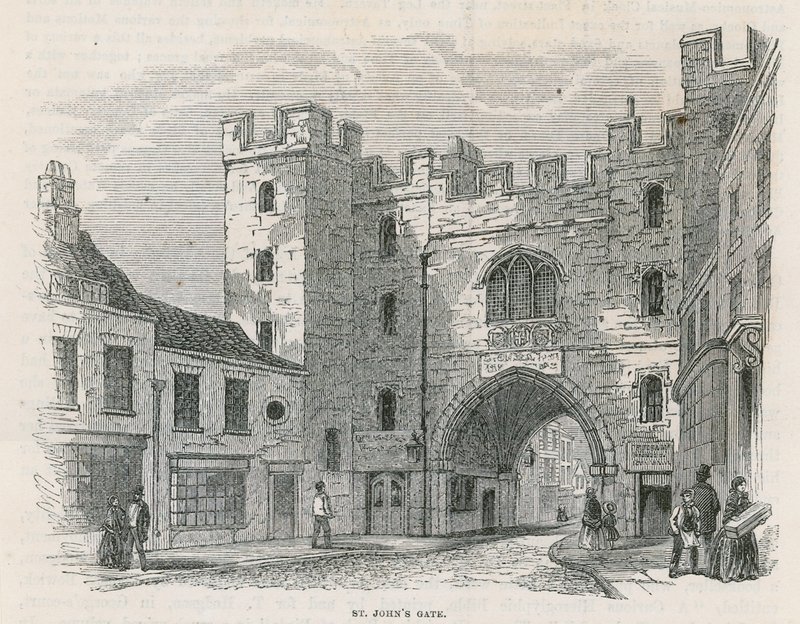 St Johns Gate, Clerkenwell av English School