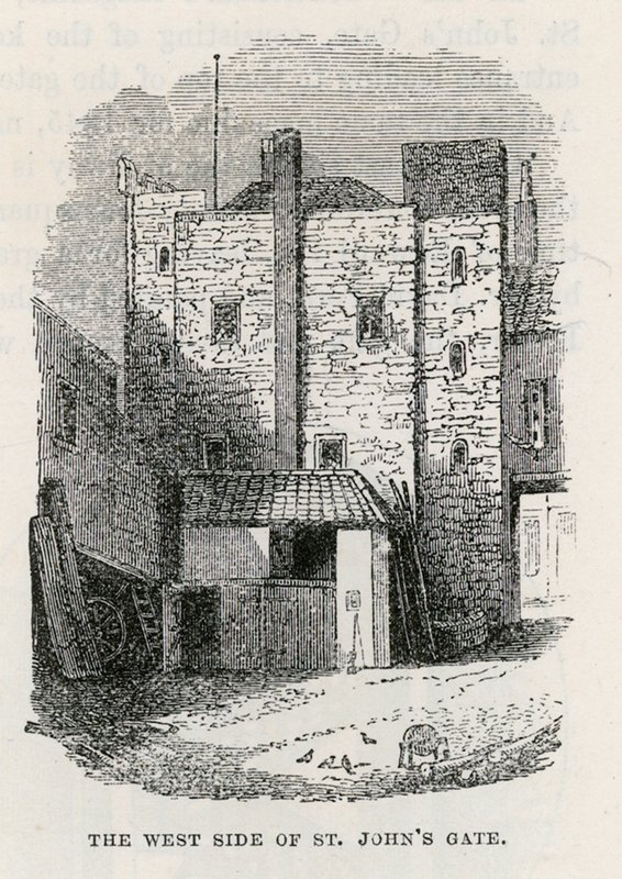 St Johns Gate, Clerkenwell  av English School