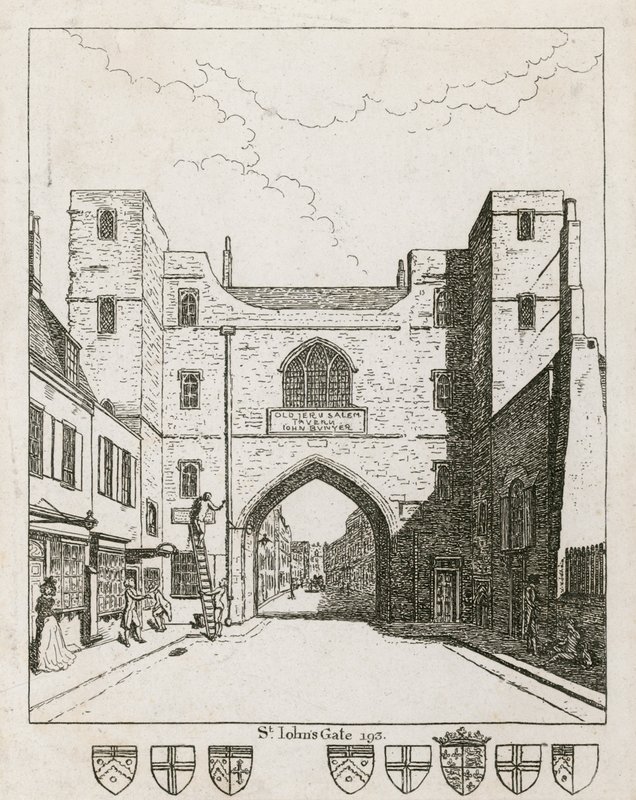 St Johns Gate, Clerkenwell  av English School