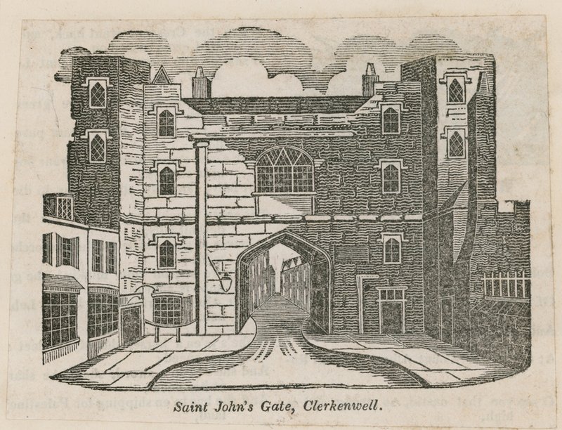 St Johns Gate, Clerkenwell av English School