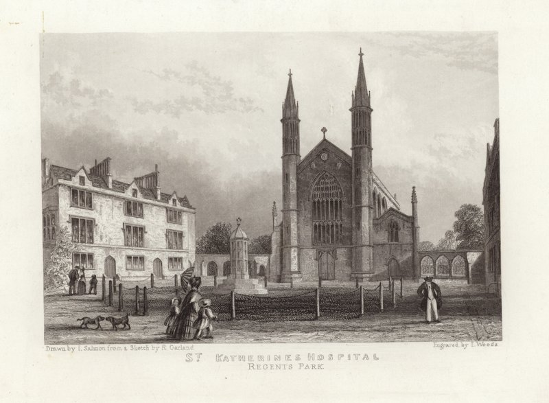 St Katherines sykehus av English School