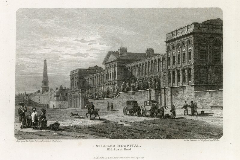St Lukes Hospital for Lunatics, Old Street av English School