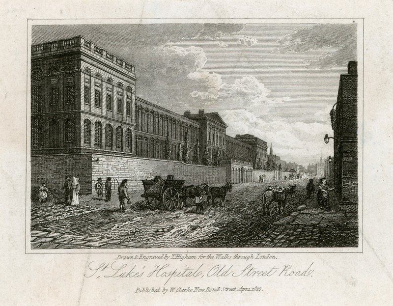 St Lukes Hospital for Lunatics, Old Street av English School
