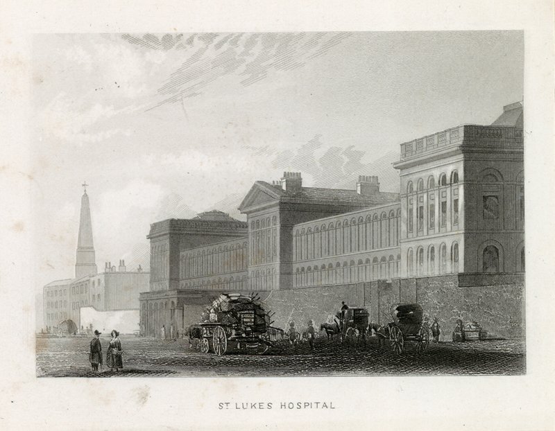 St Lukes Hospital for Lunatics, Old Street av English School