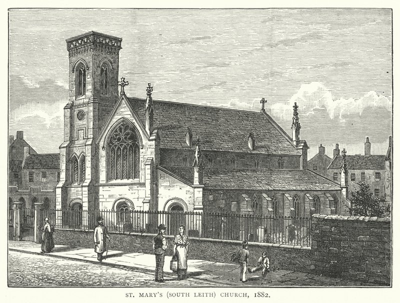 St Mary's (South Leith) kirke av English School