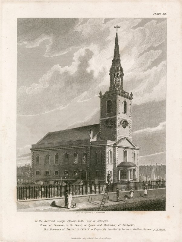 St Marys Church, Islington (ny kirke) av English School