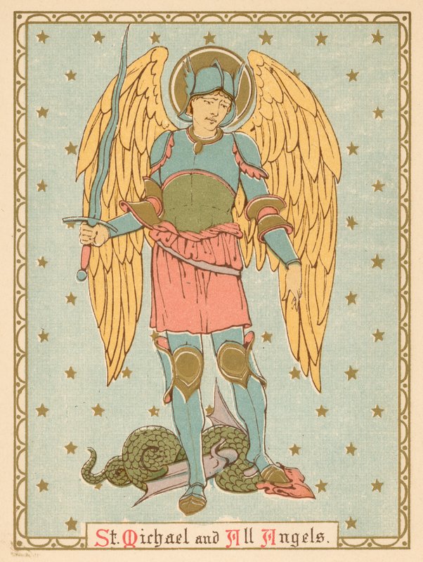 St Michael og alle engler av English School