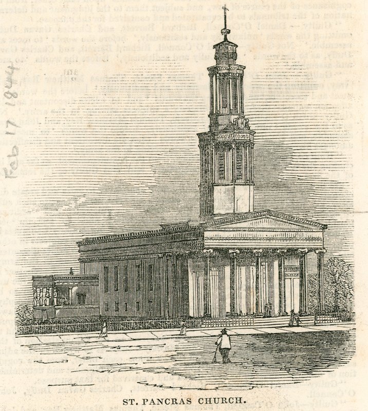 St Pancras Church, London av English School