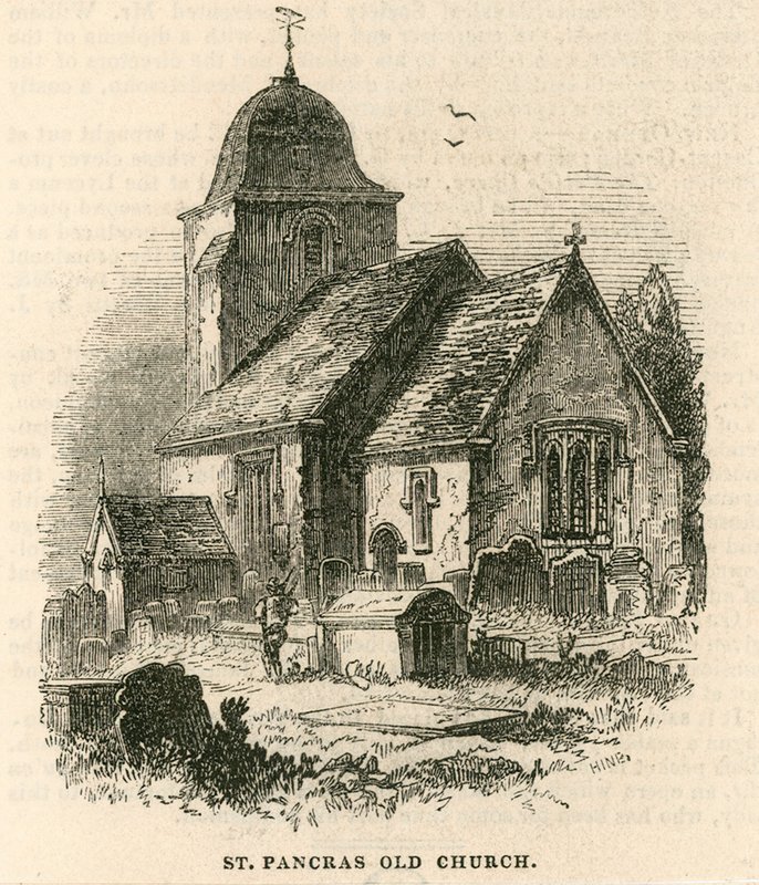 St Pancras Old Church, London av English School