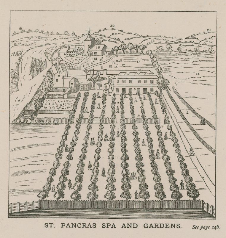 St Pancras Spa og hager av English School