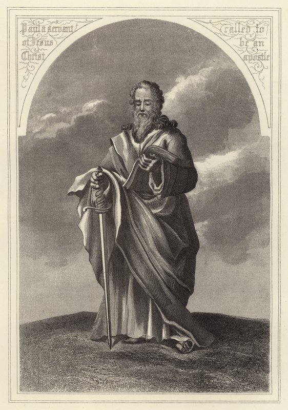 St Paul (gravering) av English School