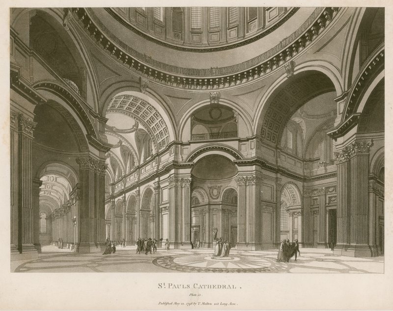 St Pauls Cathedral, London av English School