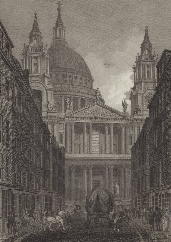 St Pauls Cathedral, London av English School