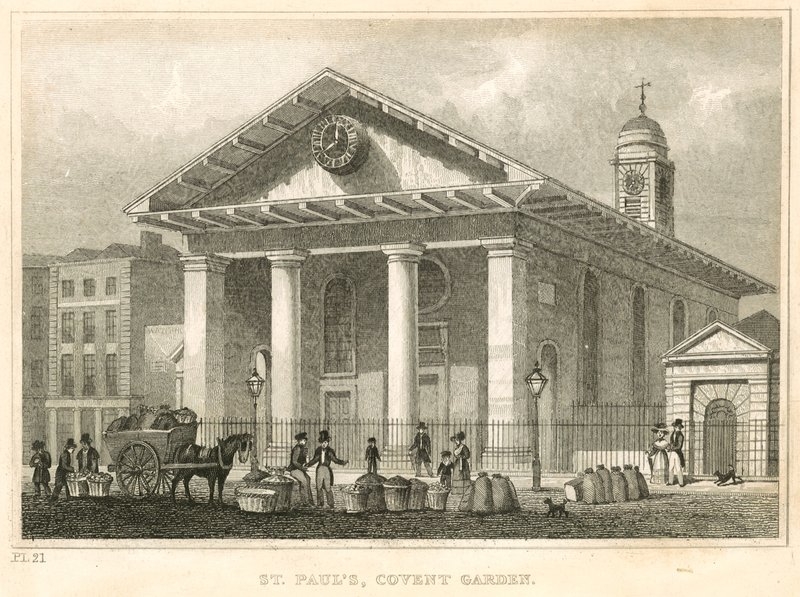 St Pauls, Covent Garden, London av English School