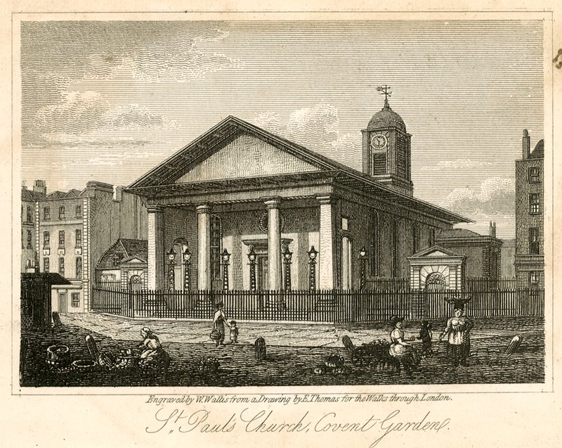 St Pauls, Covent Garden, London av English School