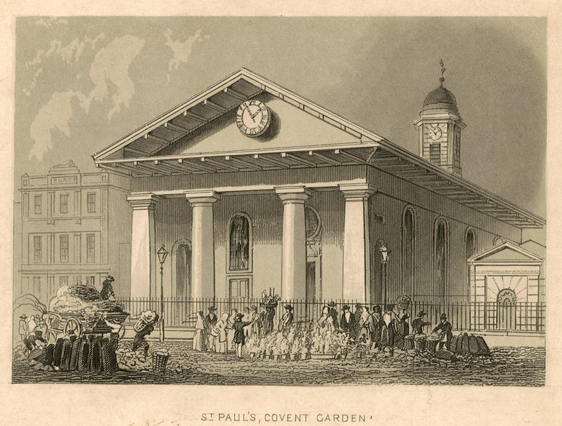 St Pauls, Covent Garden, London av English School