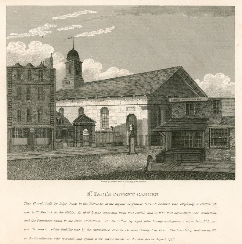 St Pauls, Covent Garden, London av English School