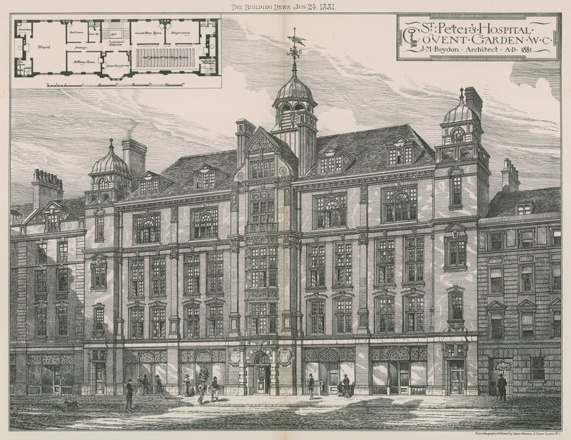 St Peters Hospital, Covent Garden av English School