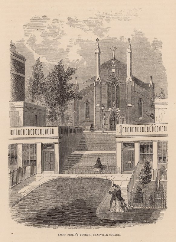 St Philips Church, Granville Square, Clerkenwell av English School
